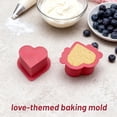 thumbnail image 1 of Pink Valentine's Day Heart Shaped Baking Mold, 2.2Inch Size - Suitable For Baking Cookies Cakes & Sweet Treats At Home Diy Valentine's Day Desserts & Crafts - For Home Bakers, 1 of 5