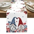 thumbnail image 1 of Pink Valentine's Day Table Runner - 72 Inch Long, Kitchen Dining Table Runner Dresser Scarves, Spring Floral Gifts Eucalyptus Leaves Farmhouse Decor for Coffee Tables Wedding Party Banquet, 1 of 8