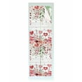 thumbnail image 1 of Pink Valentine's Day Window Privacy Film Stained Glass Window Film Decorative Windows Cover Static Windows Cling for Glass Door Spring Floral Wooden Love Heart Stickers for Bathroom 17.7"x78.7", 1 of 7