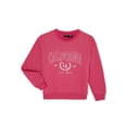 thumbnail image 1 of Pink Velvet Girls Fleece Pullover Sweatshirt , Sizes 4-16, 1 of 3