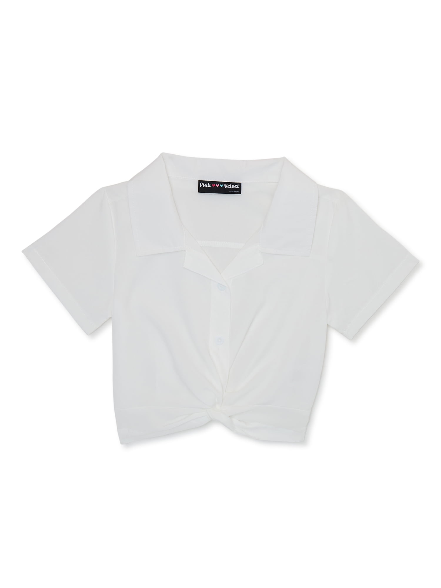 Girls' Hem Twist Top, Sizes 4-16