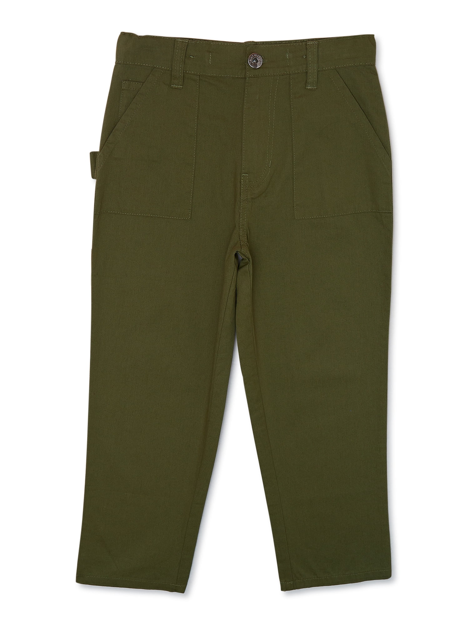 Pink Velvet Girls Twill Flare Front Pocket Pant, Sizes 4-16