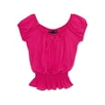 thumbnail image 1 of Pink Velvet Girls' Woven Prairie Top, Sizes 4-16, 1 of 3