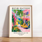 Pink Vibes Matisse Art Beachy Decor Preppy Wall Art Y2K Poster Coastal Decor Retro Poster Decor