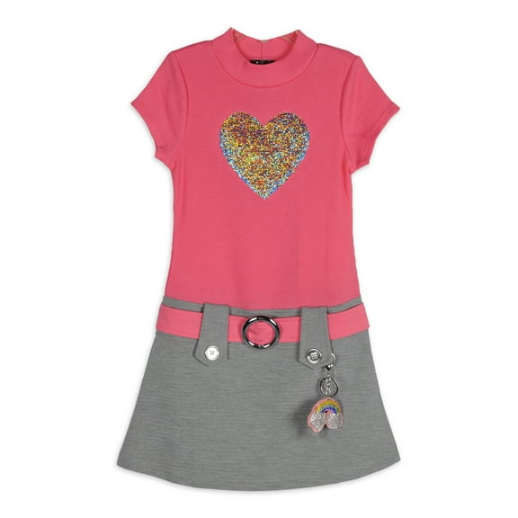 Pink & Violet Girls 4-16 Exclusive Marsha Dress With Keychain