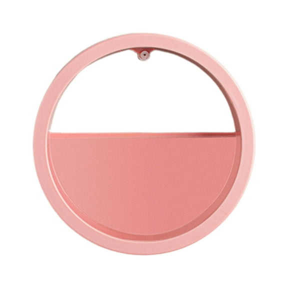 Pink Wall Hanging Green Planter For Indoor Plants Scandinavian Macaron Design Round Hydroponic Pot Plastic Material 28X28Cm Size Decorative Planter For Living Room And Garden Decor Pink