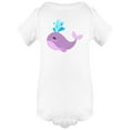thumbnail image 1 of Pink Whale Bodysuit Infant -Image by Shutterstock,  6 Months, 1 of 2