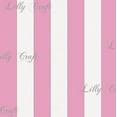 thumbnail image 1 of Pink White 1" Stripes Poly Cotton Fabric - Sold By The Yard - 58" / 59", 1 of 1
