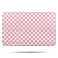 thumbnail image 1 of Pink and White Checkerboard Pattern Bathroom Rugs Mat,Non Slip Microfiber Bathroom Rug,Rubber Backing,Soft Bathroom Mats for Bathroom Floor,Tub and Shower,17x27in(43x68cm), 1 of 3