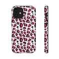 thumbnail image 1 of Pink White Leopard Print iPhone 15 Case-iPhone-iPhone Case-Animal Print, 1 of 1