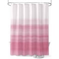 thumbnail image 1 of Pink White Shower Curtain, Abstract Modern Brush Strokes Bathroom Decor Curtains Set with Hooks, Waterproof Fabric Home Accessories， 60 X 72 Inch Long, 1 of 6