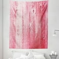 thumbnail image 1 of Pink and White Tapestry, Distressed Vintage Grunge Texture Image of Wood Planks Painted in Pink, Fabric Wall Hanging Decor for Bedroom Living Room Dorm, 5 Sizes, Dark Coral Pink, by Ambesonne, 1 of 1