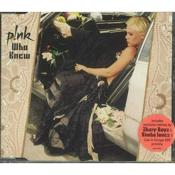 Pink - Who Knew - CD Maxi Single