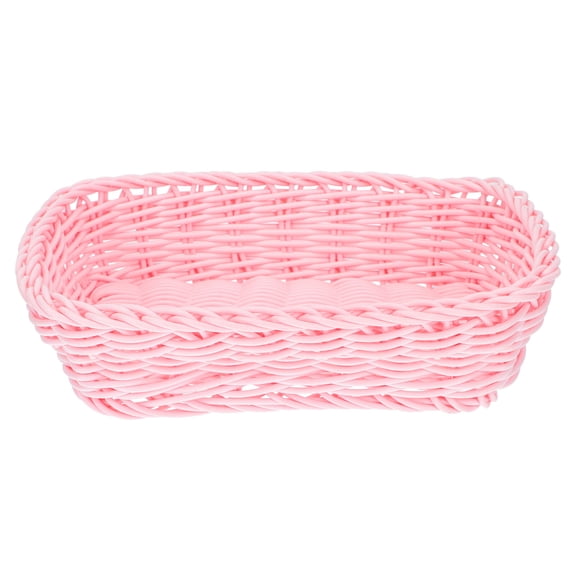 Wicker Storage Basket for Essentials, Organizer for Nursery, Bathroom, Bedroom, and Home Storage Solutions