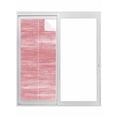 thumbnail image 1 of Pink Window Privacy Film, Vintage Modern Abstract Art Ombre Static Cling UV Sun Blocking Tint Film Heat Control Windows Films for Bedroom Bathroom, Window Stickers 17.7"x39.3", 1 of 8