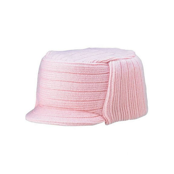 Pink Winter Flat Top Cap Hat