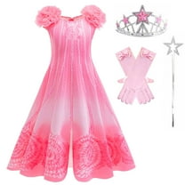 Pink Witch Costume for Girls Halloween Party Dress