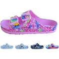 thumbnail image 1 of Pink Women Fashion Trend Slides Sandals Double Buckle EVA Strap Slip-on, 1 of 7