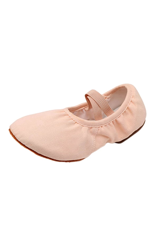 Pink Women'S Dance Shoes Professional Heels Cowhide Leather Adult Indoor Ballet Jazz Character Shoes Comfortable Heel 0.39In Size 41 Eu