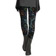thumbnail image 1 of Pink Women's Leggings, Women'S Autumn And Winter Leggings Artistic Splash Printed Soft Stretchy Pants,Women's Legging XL, 1 of 3