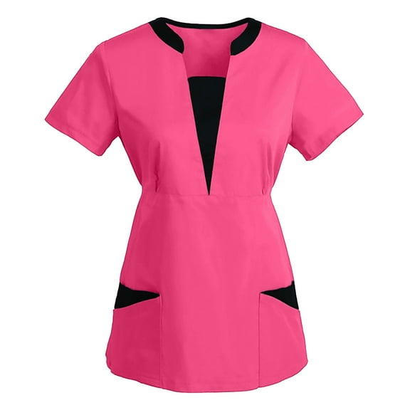 Pink Women's Short Sleeve T-shirt, Women Shirtshort Sleevecasualstylish Top Shirts,Women's Short sleeve T-shirt S