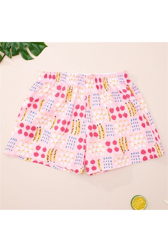 Pink Women's Shorts, Women'S Trendy Gingham & Checkered Shorts – Pure Cotton Breathable And Stylish Sleepwear For Teens & Adults,Women's Shorts M