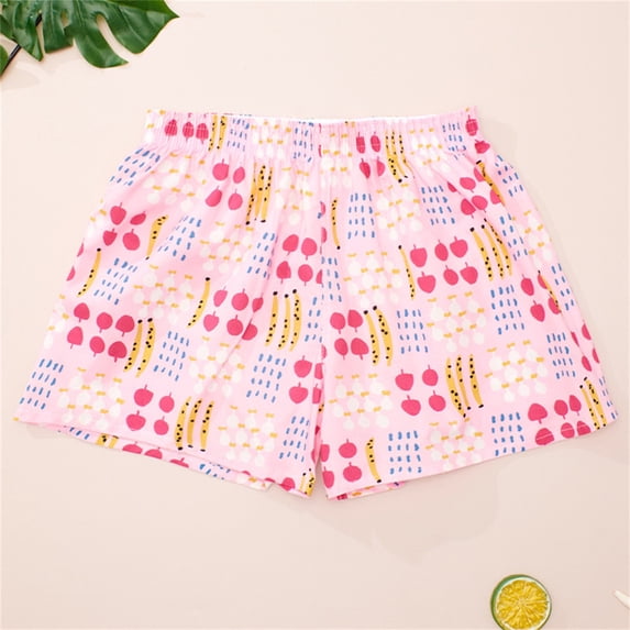 Pink Women's Shorts, Women'S Trendy Gingham & Checkered Shorts – Pure Cotton Breathable And Stylish Sleepwear For Teens & Adults,Women's Shorts S