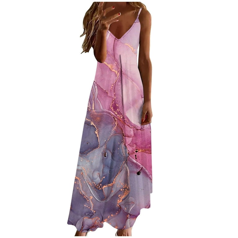 strapless open back dress Red Fish Top Maxi Dress – FARM Rio main image 0