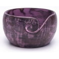 thumbnail image 1 of Pink Wooden Crochet Yarn Bowl | Large Knitting Bowls for Yarn | Yarn Storage and Accessories, 1 of 4