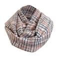 thumbnail image 1 of Pink Woven Threads Women's One Size Acrylic Fashion Infinity Scarf, 1 of 5