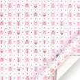 thumbnail image 1 of Pink Wrapping Paper, Birthday Wrapping Paper, Valentine's Day Gift Wrapping Paper, 1Pcs Soft Pretty Designs Folded Wrapping Paper, Holiday Party Gift Wrapping Paper 27.5x19.7 In, 1 of 4