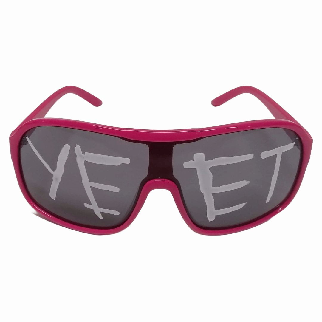 Blue Yeet Sunglasses, Handmade, Jey Uso Costume Accessory