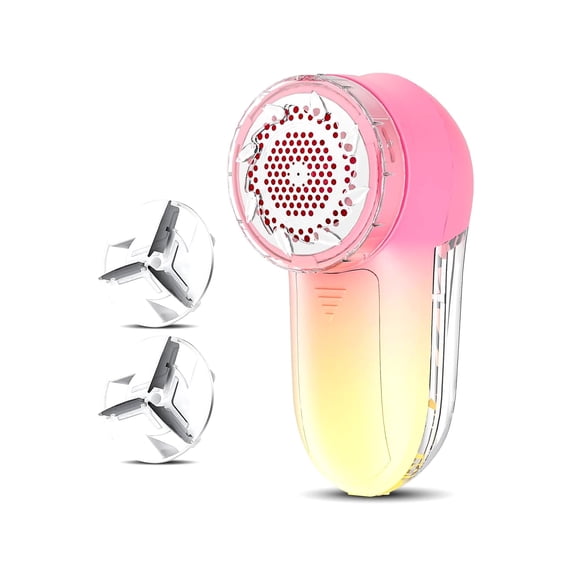 Pink Yellow Gradient Fabric Shaver for Clothes Sweaters Couch Blanket