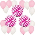 thumbnail image 1 of Pink Zebra Balloon Kit, 1 of 3