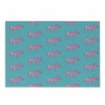 thumbnail image 1 of Pink Zebra Cutting Board, Zebras Savannah Fashion Grunge Exotic Lands Illustration, Decorative Tempered Glass Cutting and Serving Board, Small Size, Blue Pink and White, by Ambesonne, 1 of 1