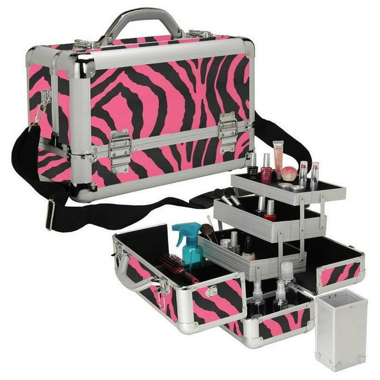Pink Zebra Makeup Case Style No. TS-44PZ - Walmart.com