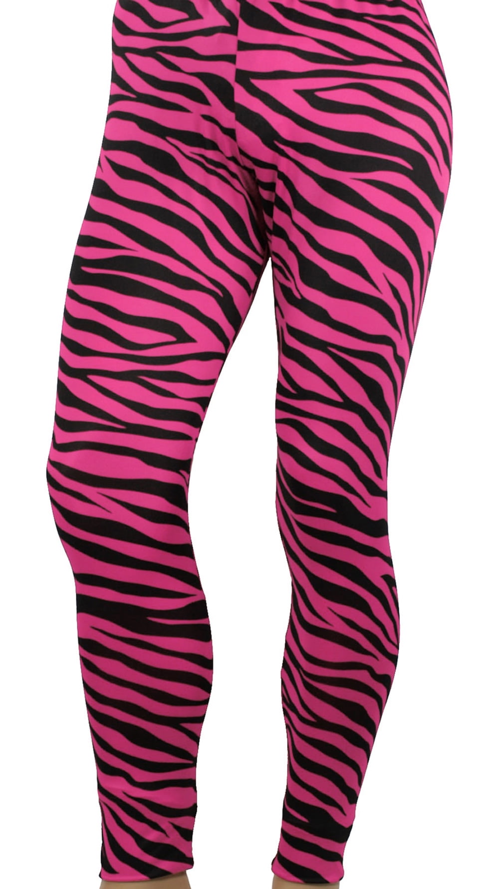 Pink Zebra Print Men's Pants Large
