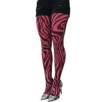 Pink Zebra Tights For Women Malka Chic