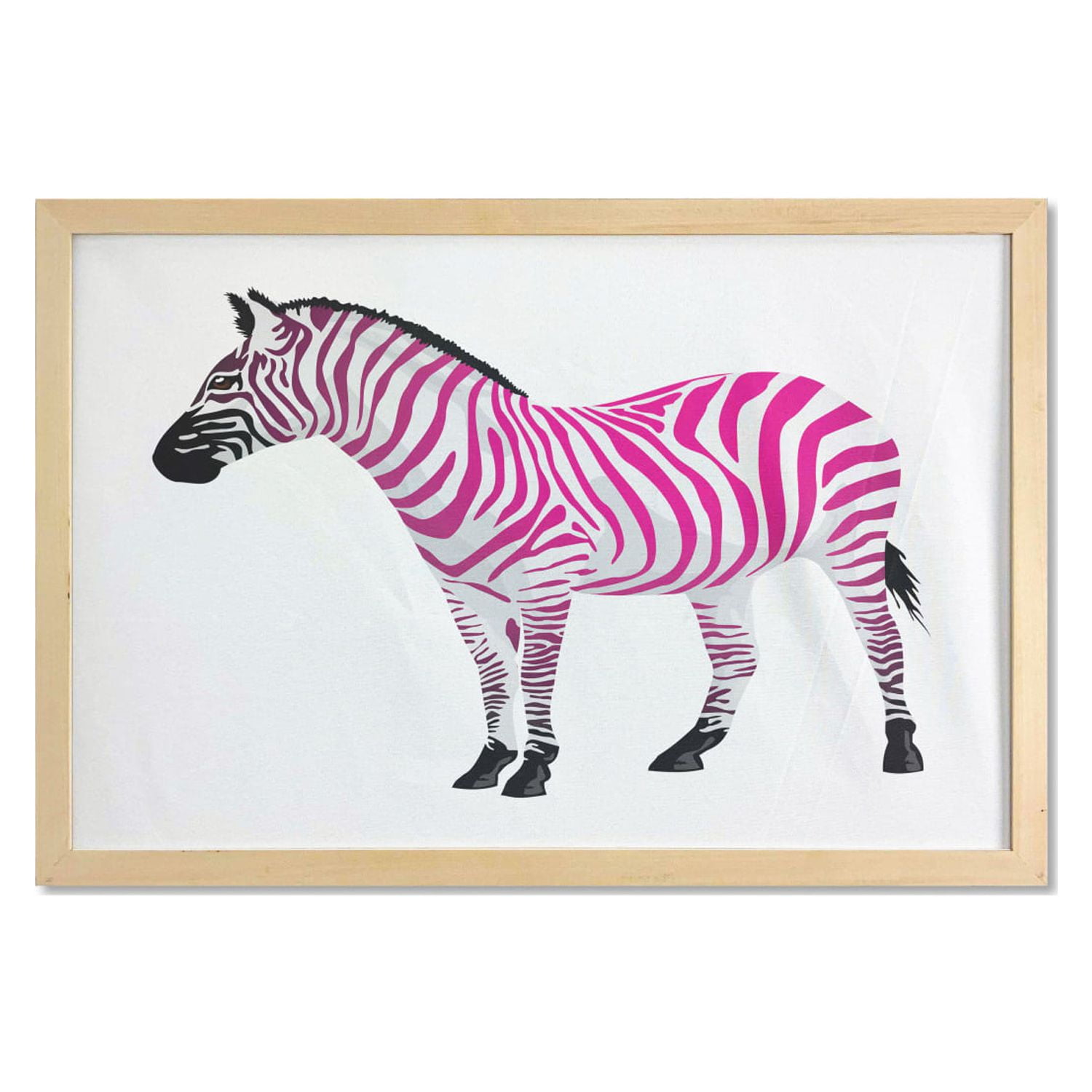 Art Photography Pink Zebra