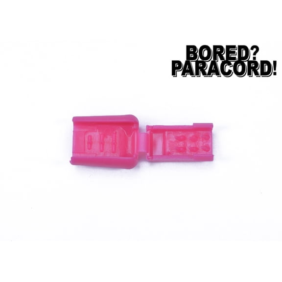 Pink Zipper Pulls - 5 pack - Great for Paracord