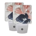 thumbnail image 1 of Pink and Blue Abstract Flower LED Night Light with Smart Sensor Plug Into Wall Dusk to Dawn 2 packs, 1 of 7