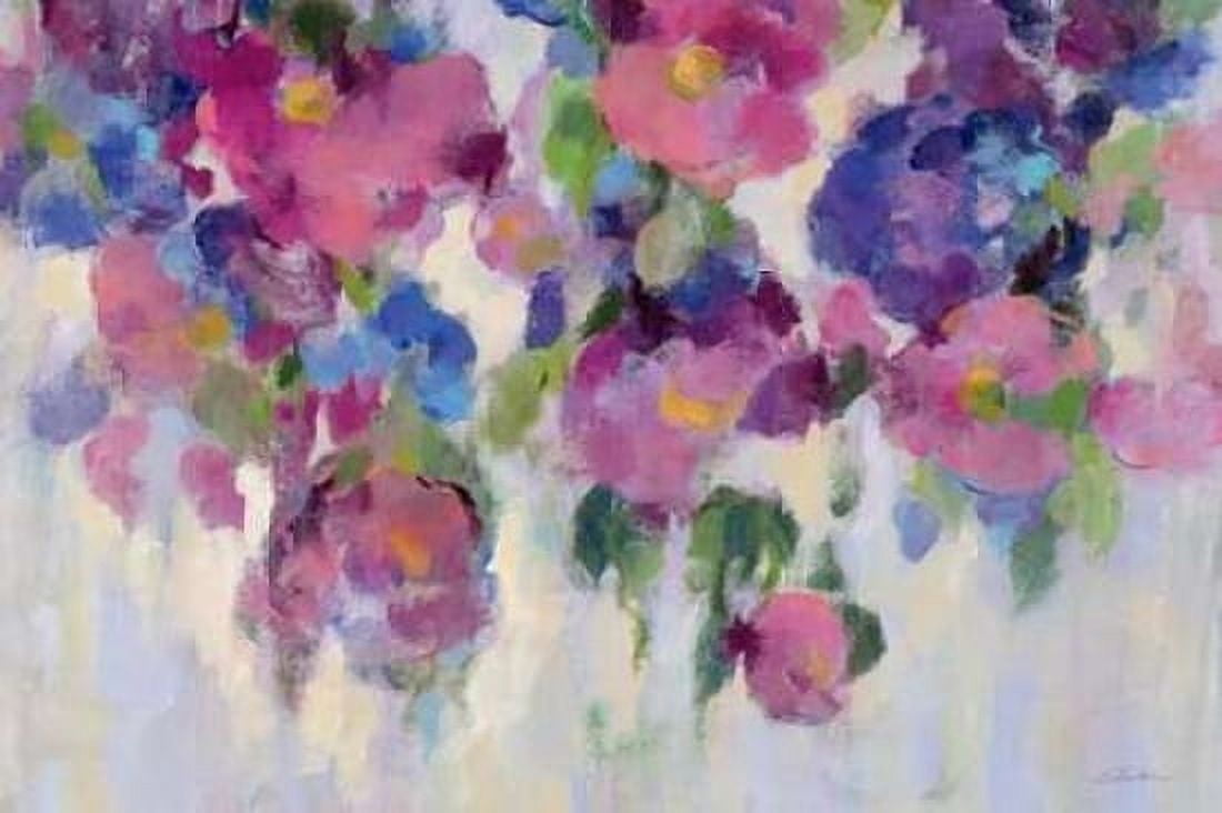 Pink and Blue I Crop Canvas Art - Silvia Vassileva (24 x 36)