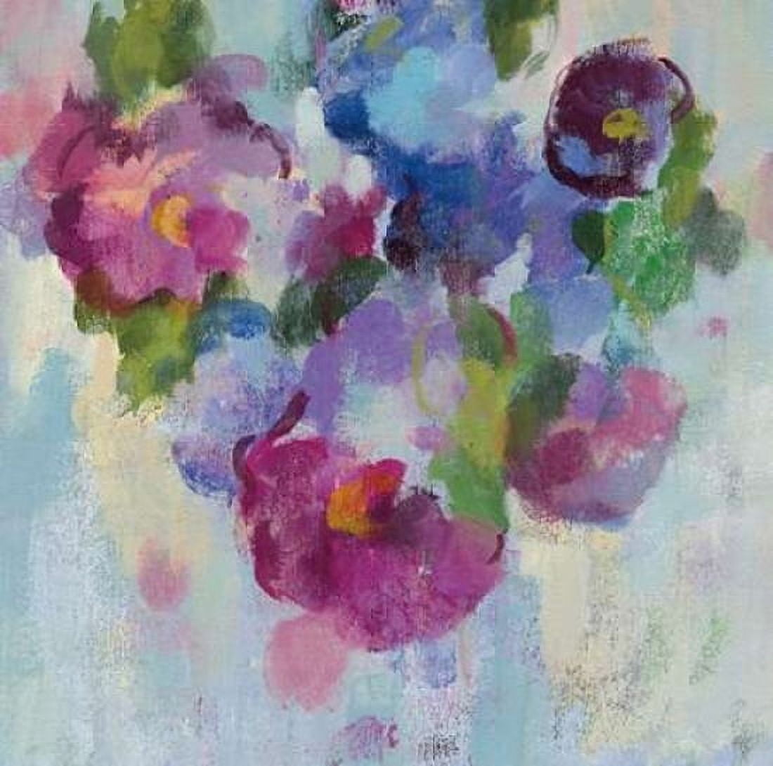 Pink and Blue III Canvas Art - Silvia Vassileva (24 x 24)