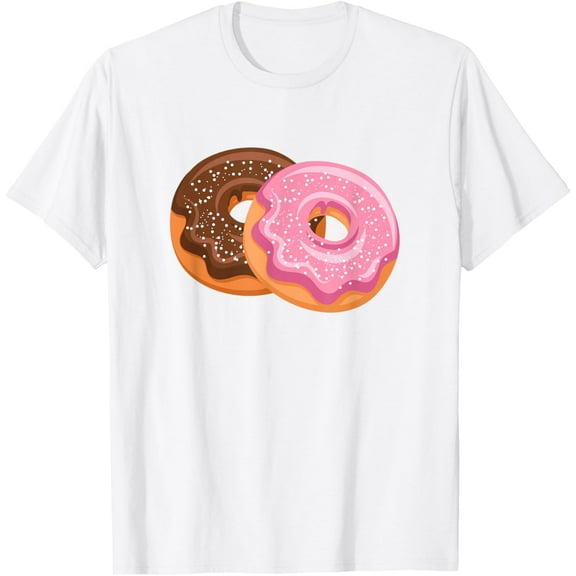 Pink and Brown Donuts T-Shirt