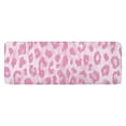 thumbnail image 1 of Pink and Pink Of Leopard Print Kitchen Rug Mat,Kitchen Runner Rugs Non Skid Washable,Decorative Kitchen Floor Mats for Kitchen,Sink,Laundry,17"x47.2", 1 of 7