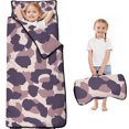 thumbnail image 1 of Pink and Purple Of Leopard Print Toddler Nap Mats for Kids Preschool,Sleeping Mat Bag or Kids,Toddler Sleeping Bag,Toddler Nap Mat or Daycare, 1 of 6
