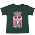 thumbnail image 1 of Pink and Teal Nutcracker Patchwork Print - Youth Short Sleeve Graphic T-Shirt and Toddler Short Sleeve Graphic T-Shirt, 1 of 13