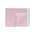 thumbnail image 1 of Pink and White Dreamy Soft Herringbone Throw Blanket, 1 of 5