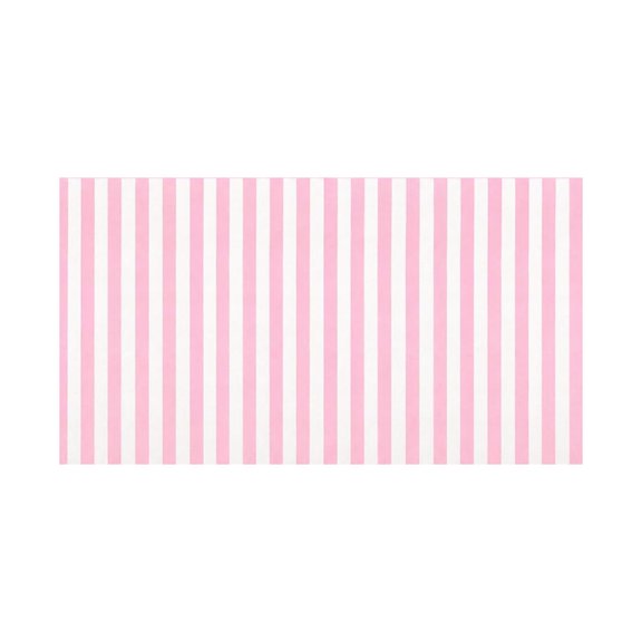 Pink and White Striped Rug, Vertical Streak Textured Area Carpet, Soft Floor Mat for Birthday Party Decoration Photo Studio Props Living Room Bedroom