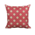 thumbnail image 1 of Pink and white Polka Dots |   Pillow Cover | Solid Accent Pillows | Polka Dot Pillow | High End Throw Pillows | Pink Throw Pillows | Color, 1 of 3